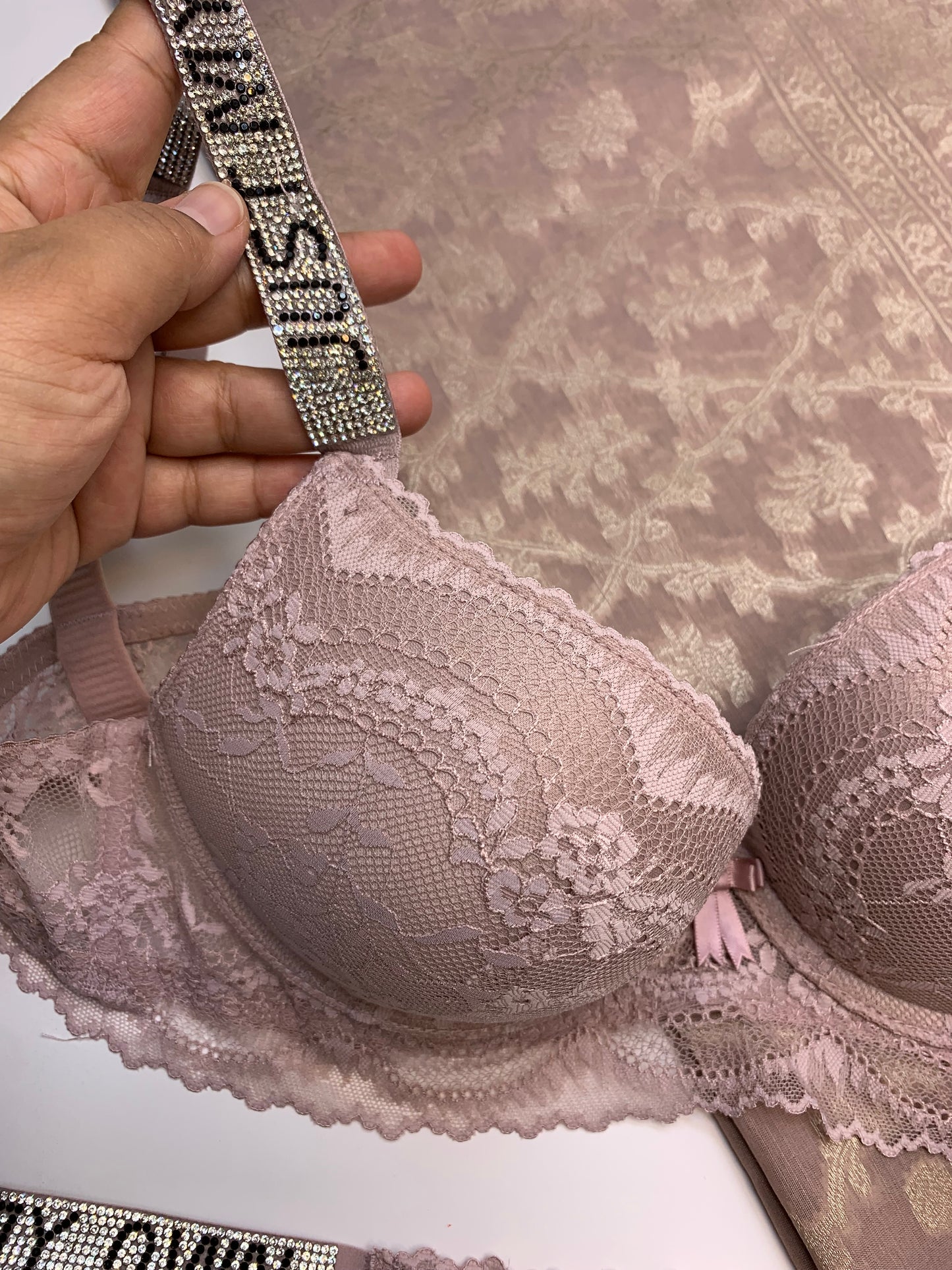 Bridal Padded Pushup Wired Bra set