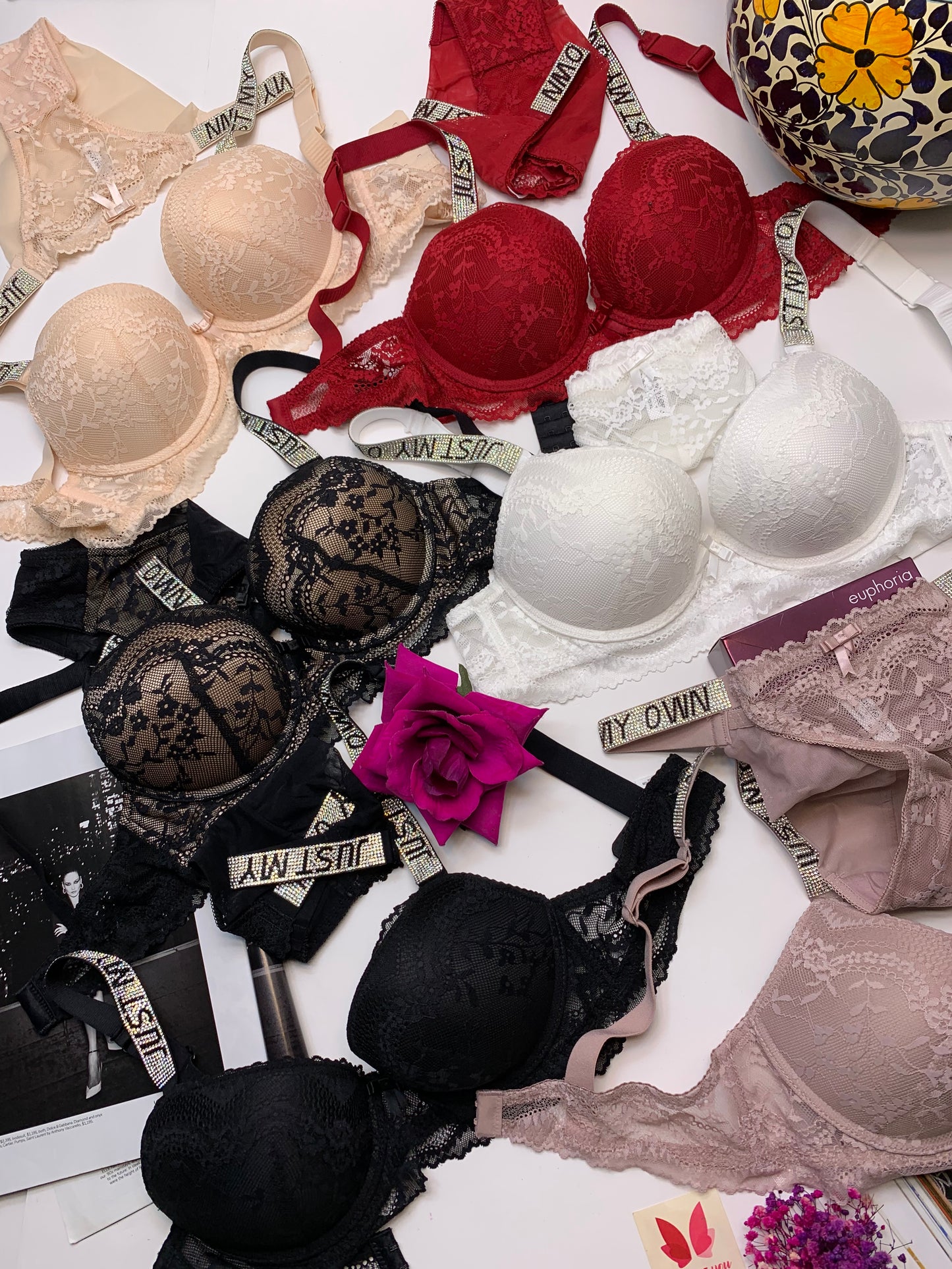 Bridal Padded Pushup Wired Bra set