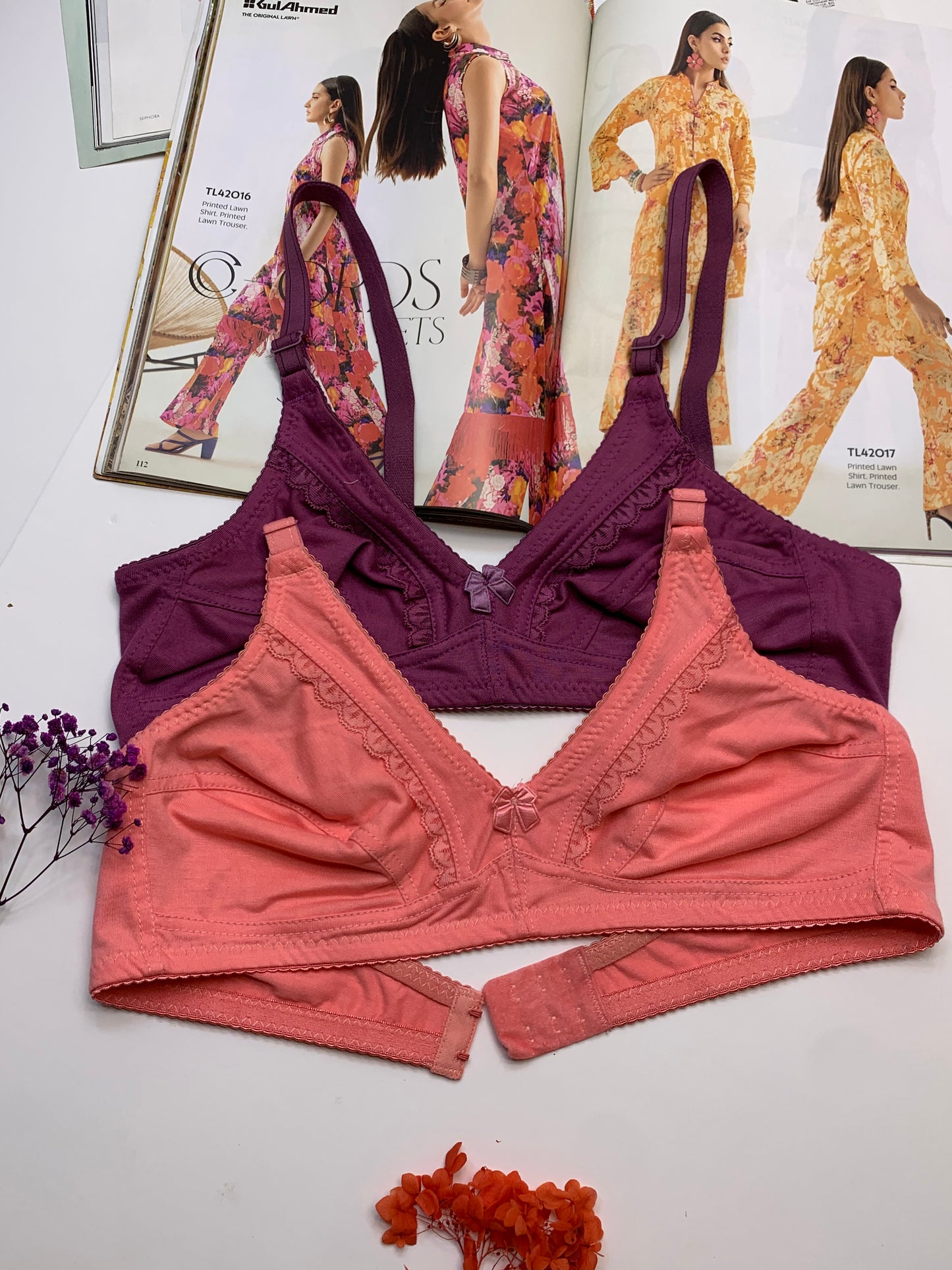 Soft Strechable Cotton Full Coverage Bra