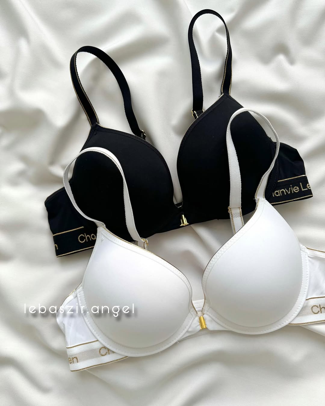 Soft Double Padded Pushup Front Buckle Wire Bra