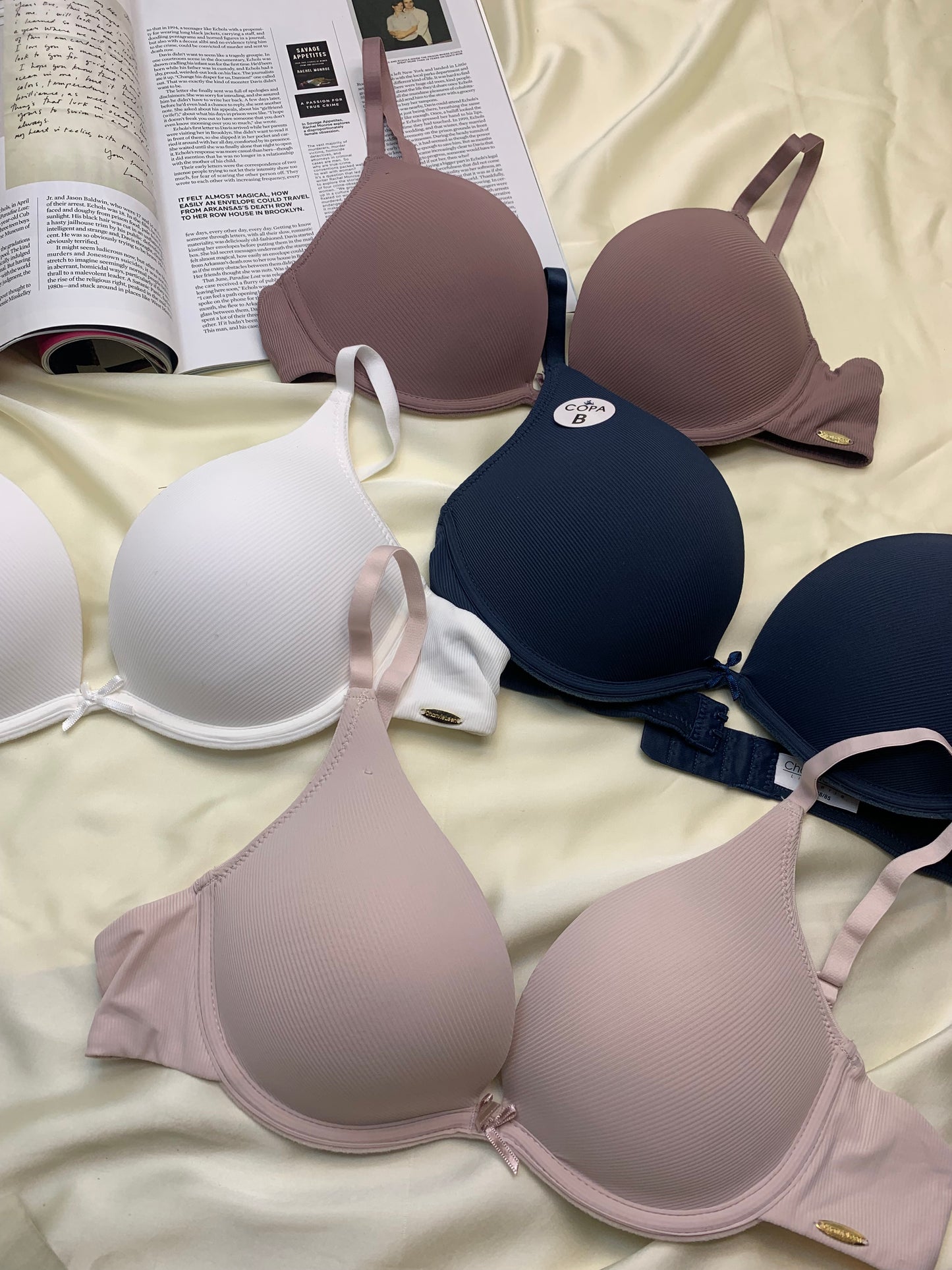 High Quality Double Padded Pushup T Shirt Wired Bra