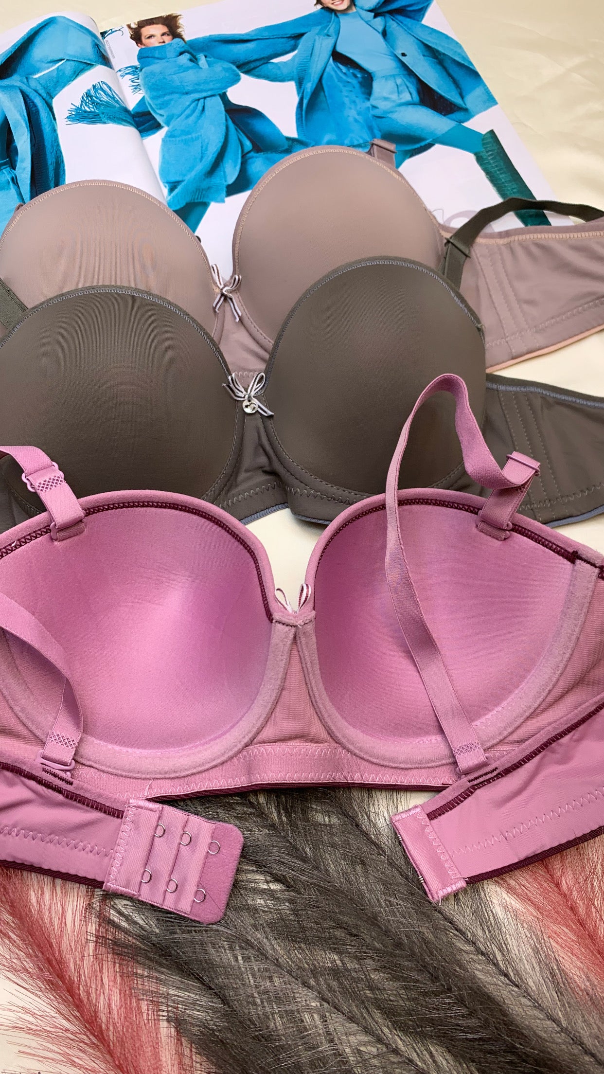 High Quality Half Cup Padded Push-up Under Wired Bra