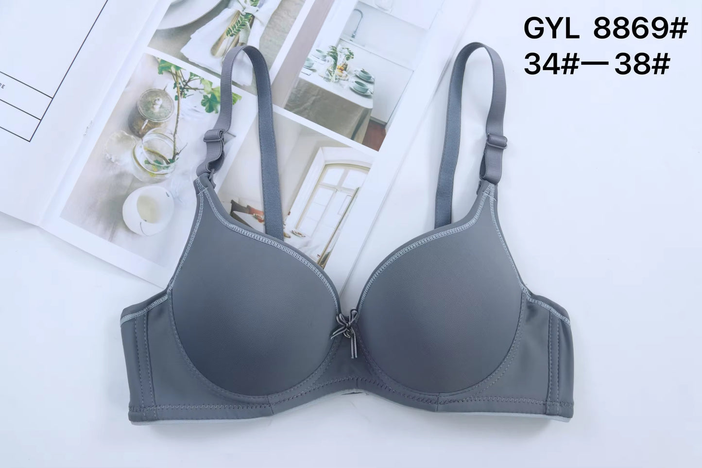 Fashion Double Padded Push-up Bra (069)