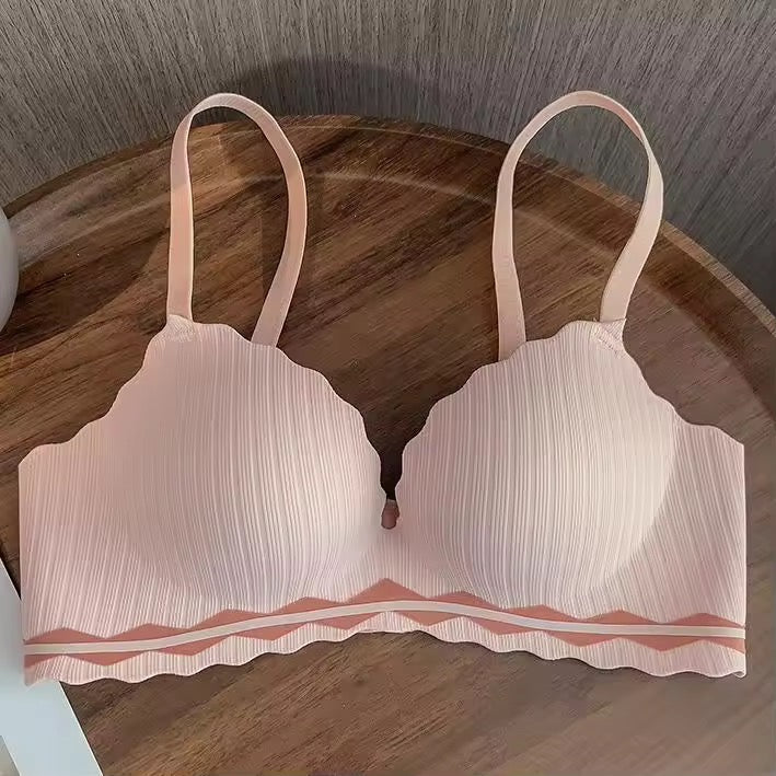 Seamless Double Padded Pushup No Wire Bra