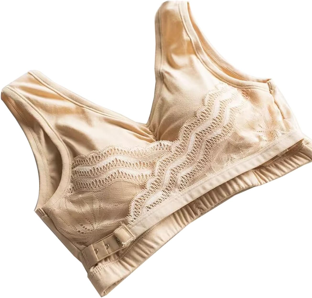 Breathable Cotton Cross Posture Anti Sagging Bra