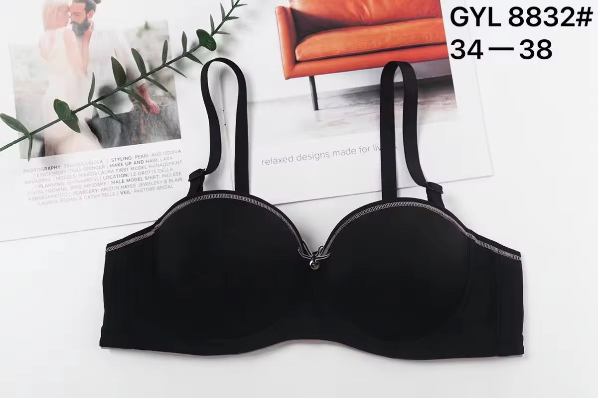 High Quality Half Cup Padded Push-up Under Wired Bra