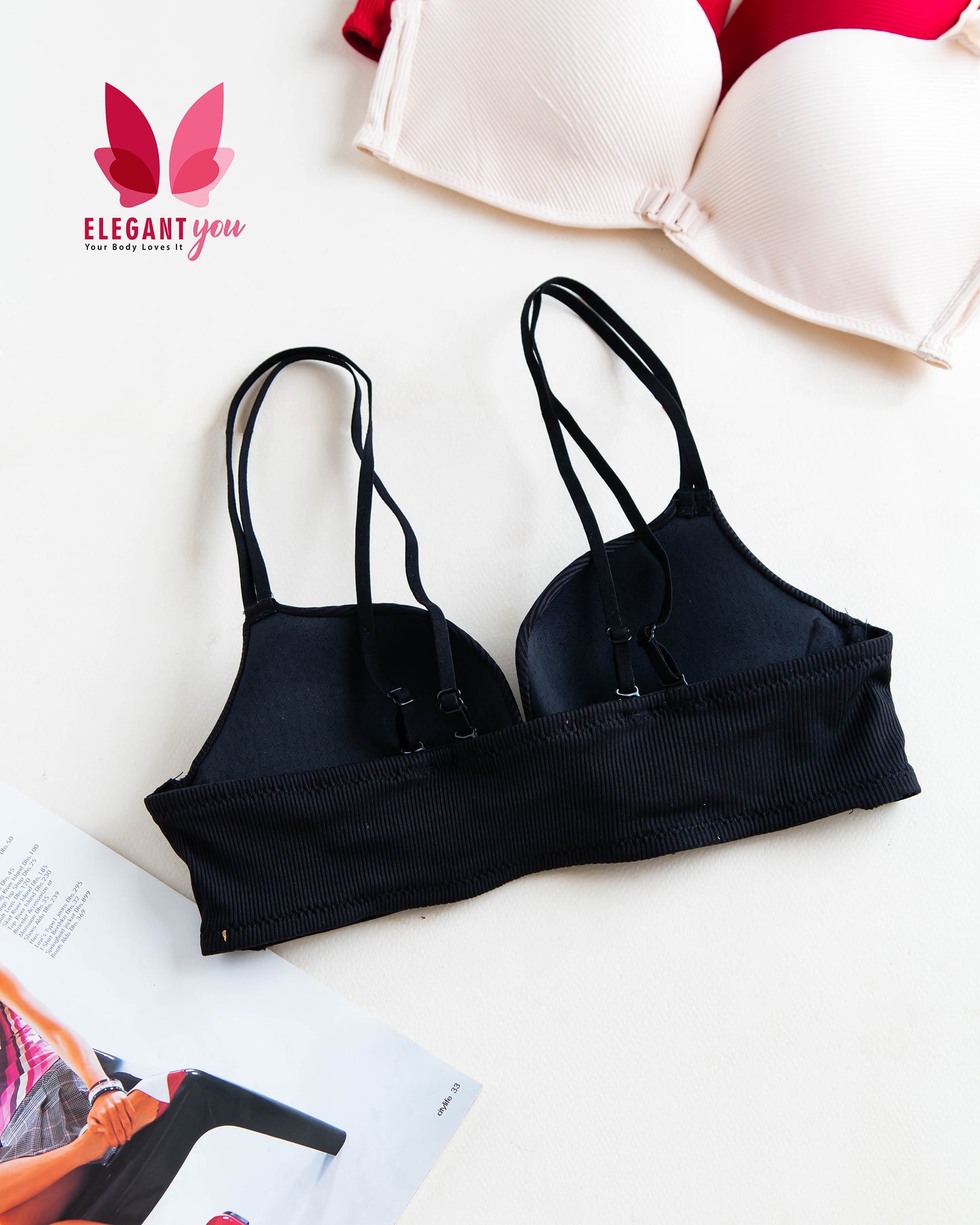 Stylish and Comfy Front Buckle Bra