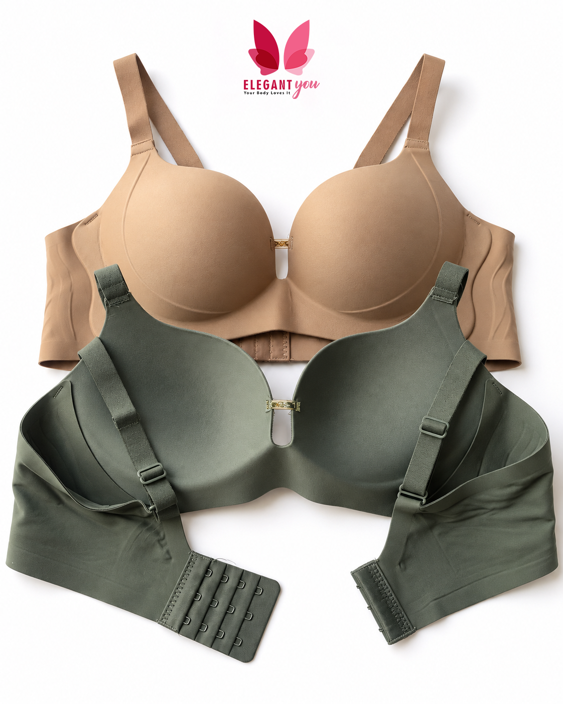 (36-42)Seamless Padded No Wire Bra(048)