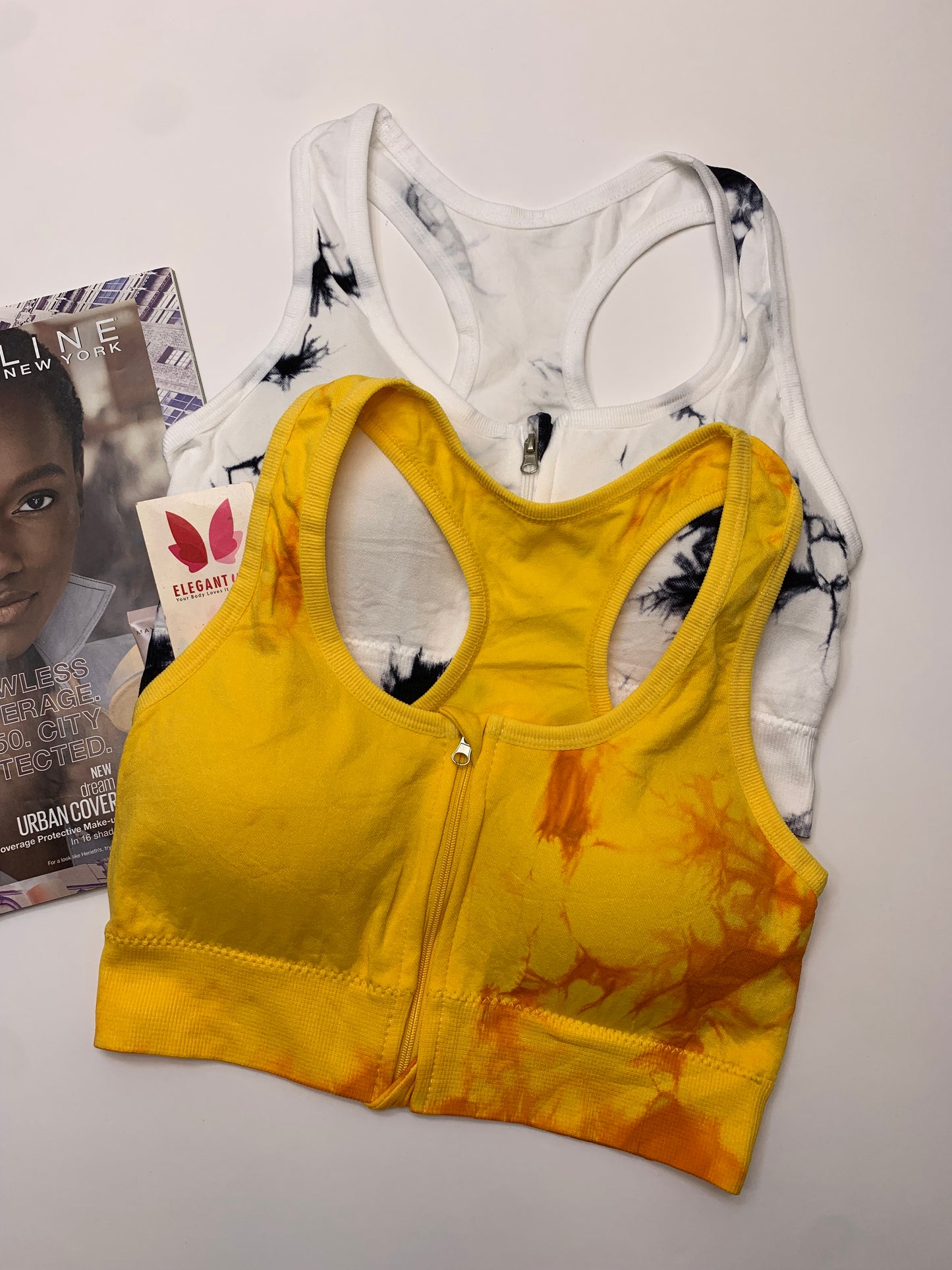 Stylish Tie and Dye Perfect Fit Sports Bra