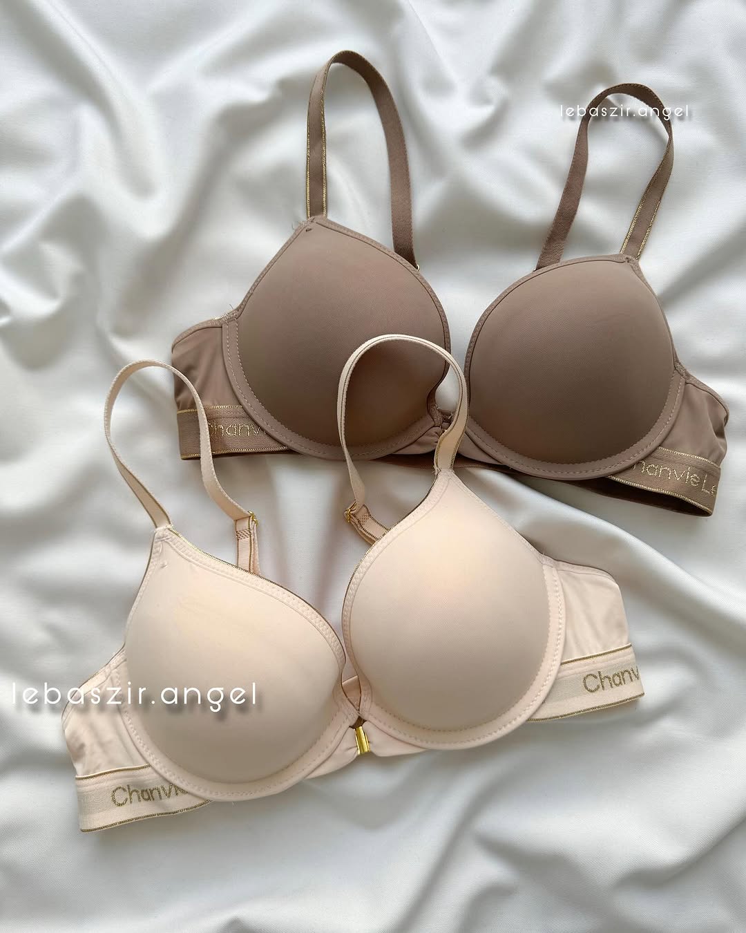 Soft Double Padded Pushup Front Buckle Wire Bra
