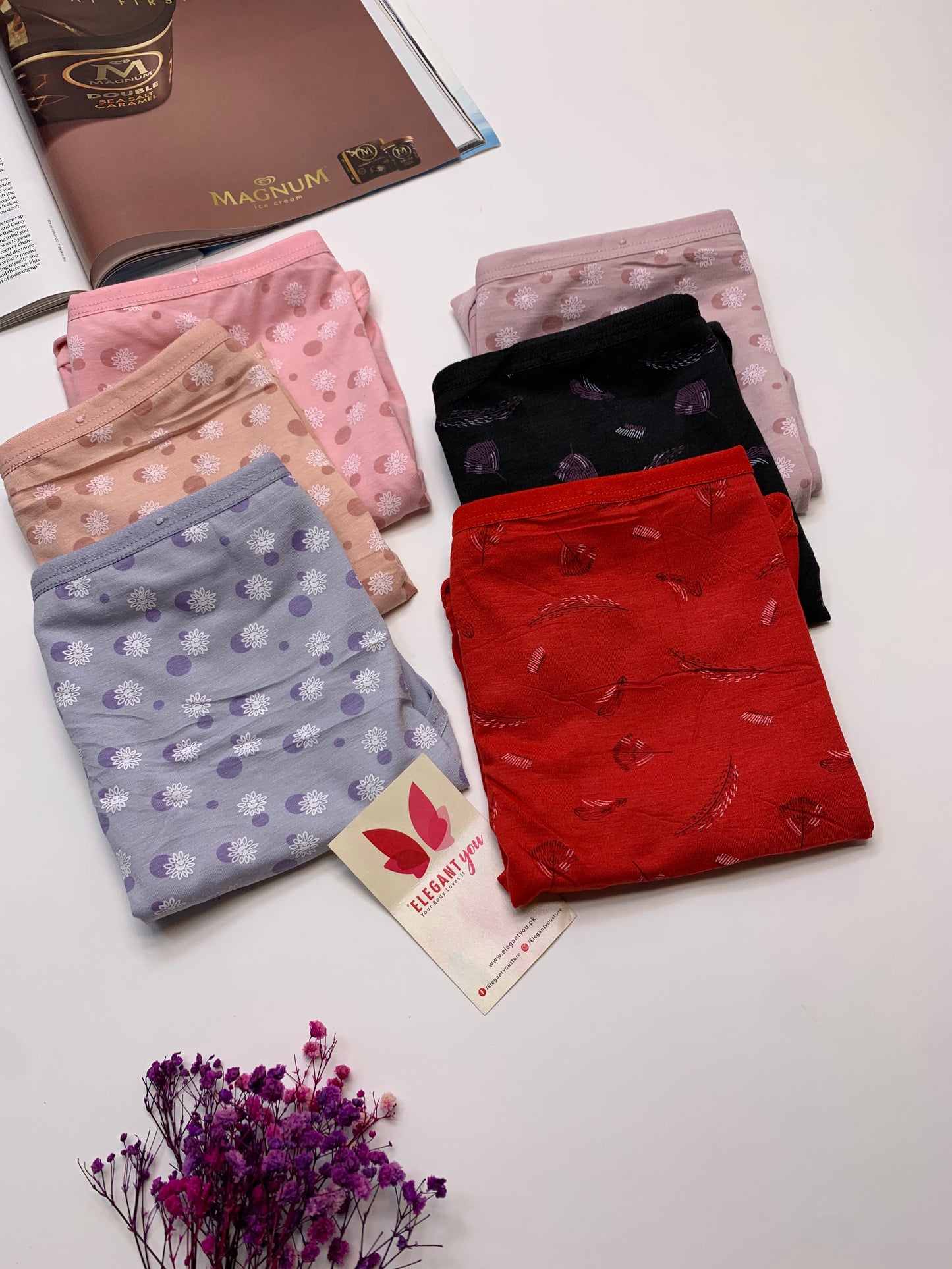 Large to XL Anti Rash Strechable Cotton Underwears
