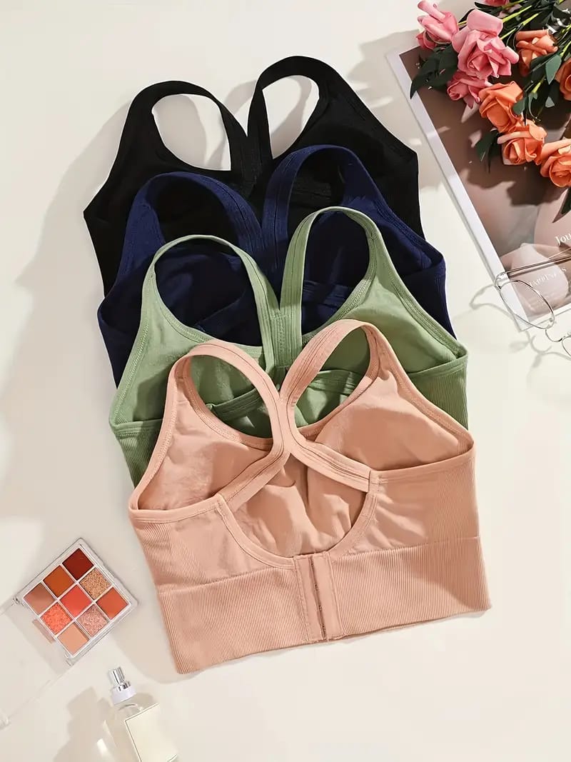 Fit Flex Back Hook Sports Bra for 34-40 size