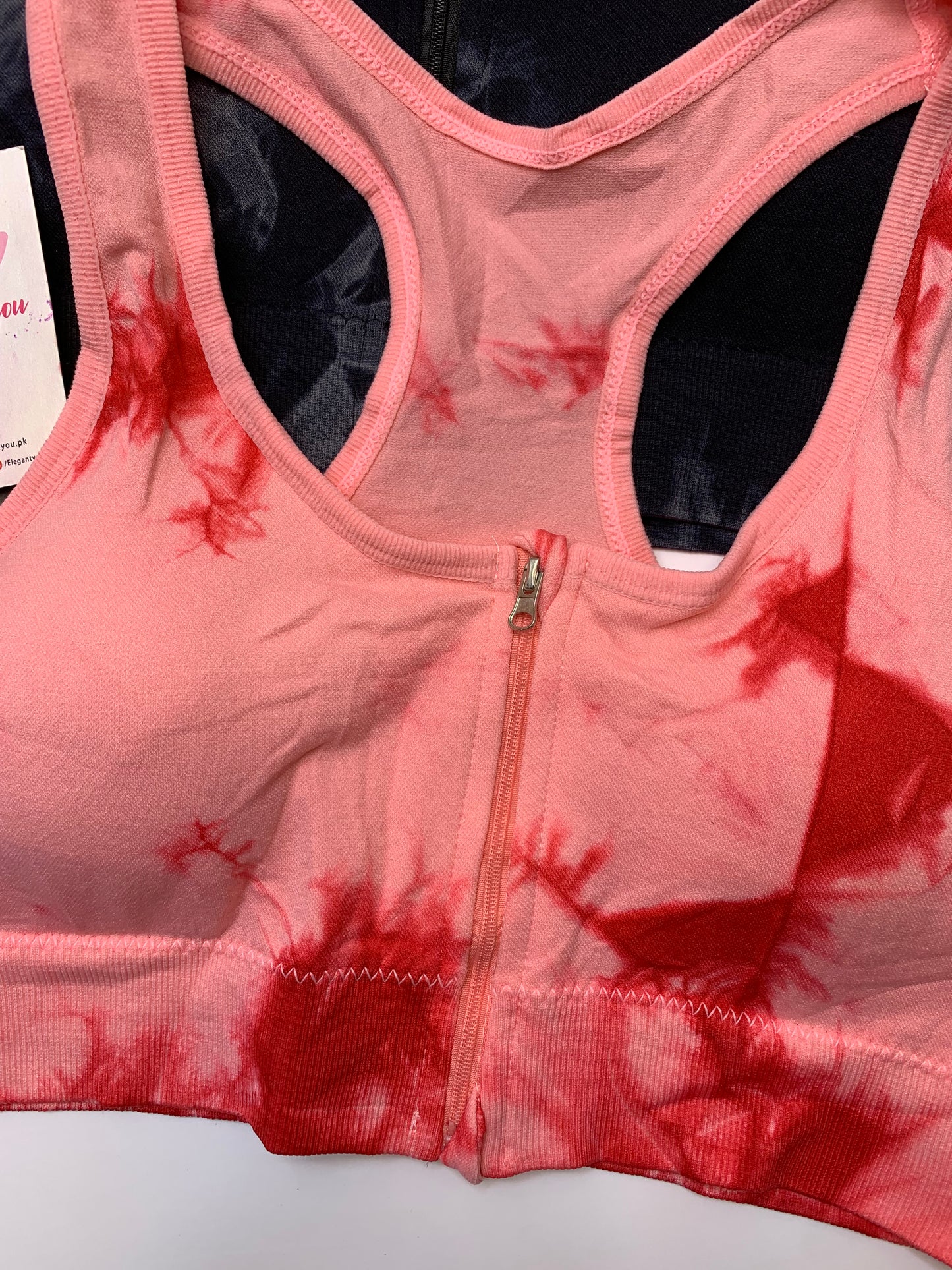 Stylish Tie and Dye Perfect Fit Sports Bra
