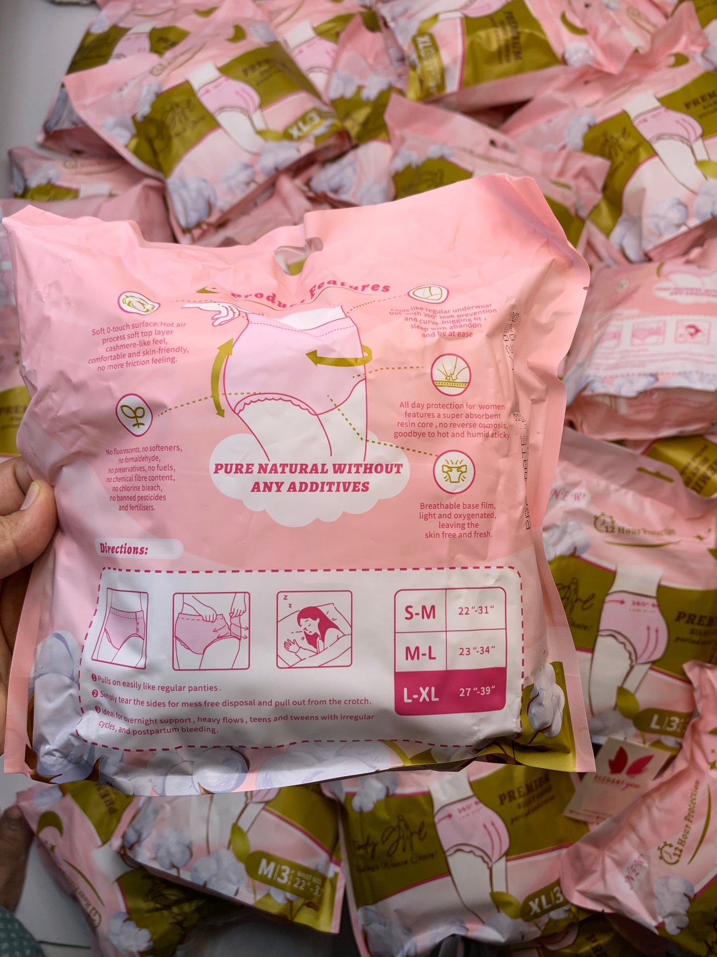 Top Nurse High-Waist Super Soft Disposable Sanitary Panties