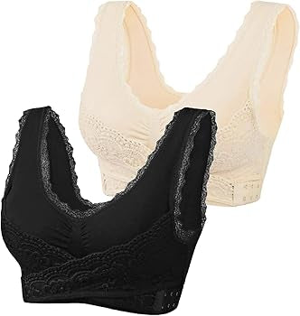 Breathable Cotton Cross Posture Anti Sagging Bra