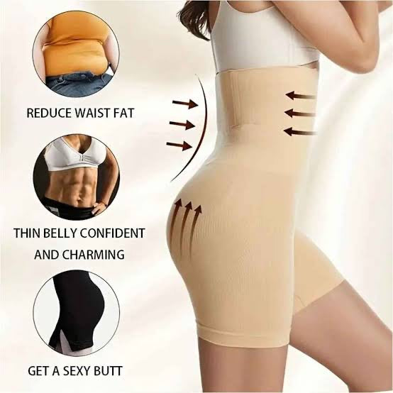 Women's High Waist Body-Shapping Buttocks Lifting Slim Fit Anti Glare Leggings