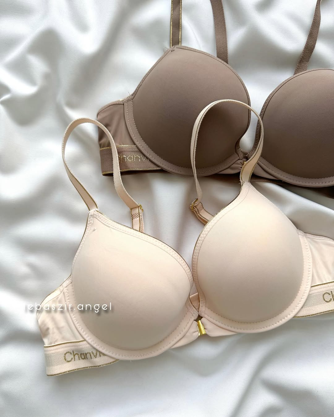 Soft Double Padded Pushup Front Buckle Wire Bra