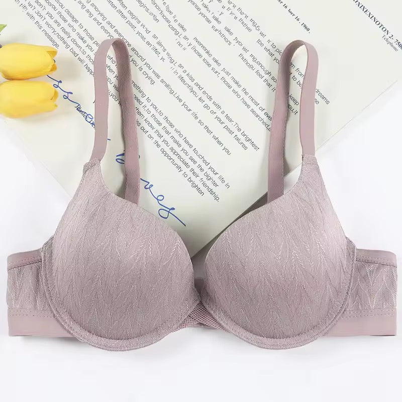 Demi Cup Padded Push-up Wired Bra