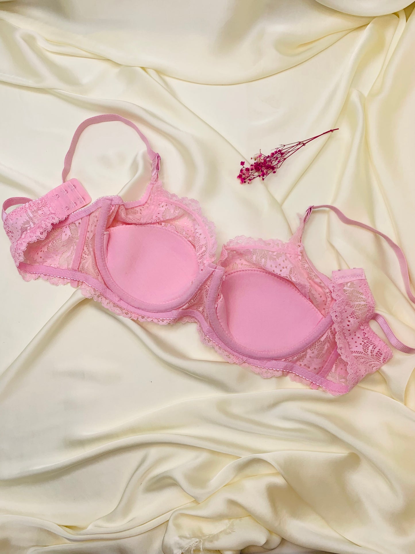 (36-46)C Cupsize Wired Thin Pad Full coverage Bra (020)