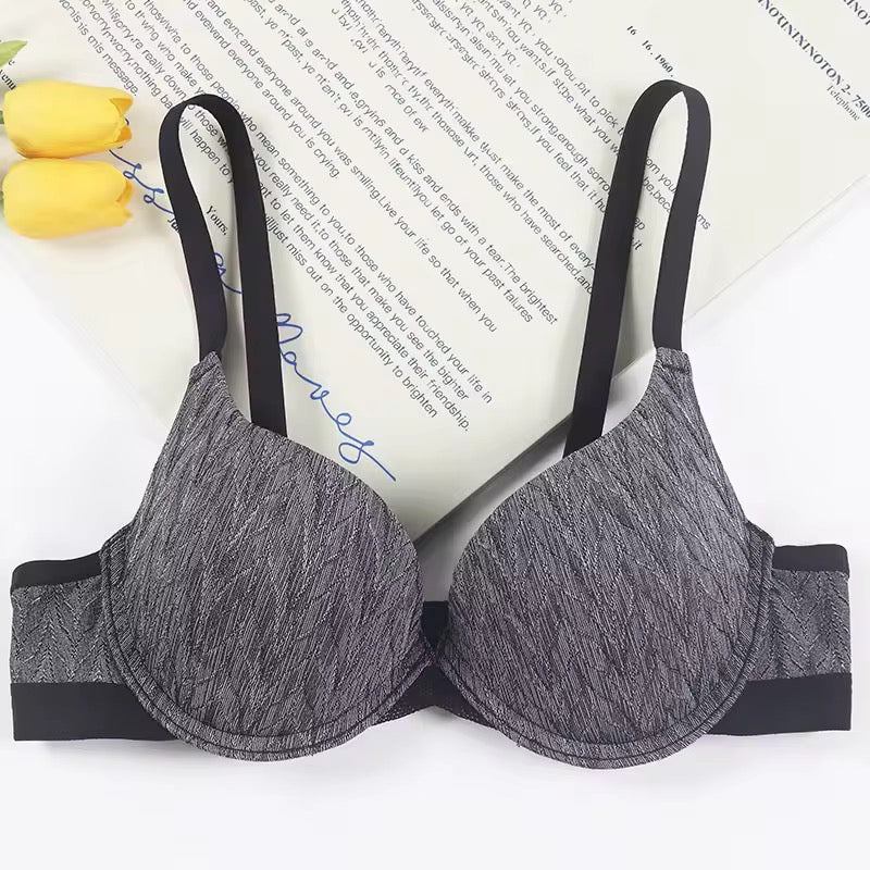 Demi Cup Padded Push-up Wired Bra