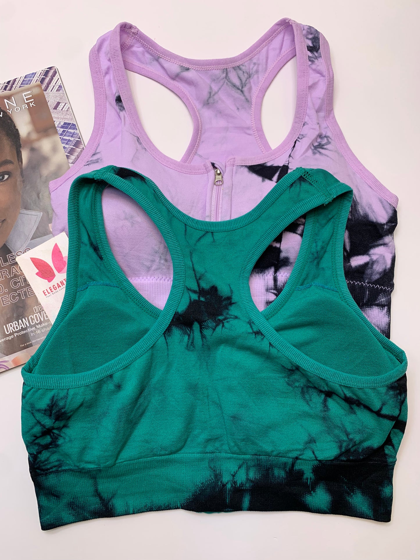 Stylish Tie and Dye Perfect Fit Sports Bra