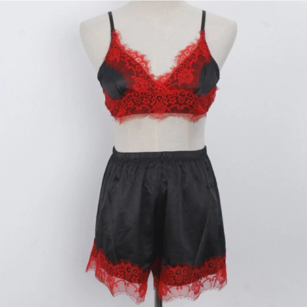 Intimate 2 Piece Boxer and Brallete Set 6166