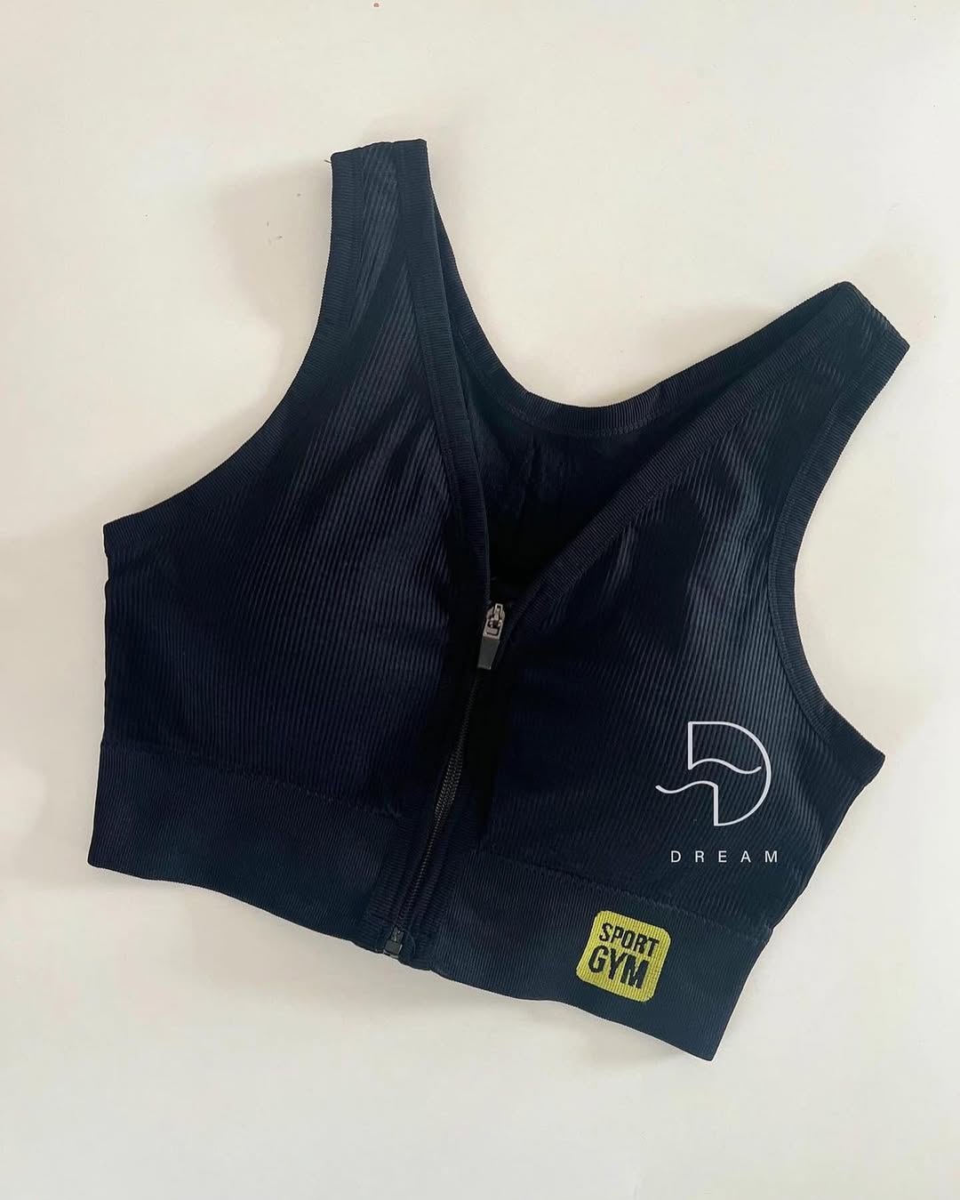 Front Zipper Sports Bra For Gym and Yoga 8857