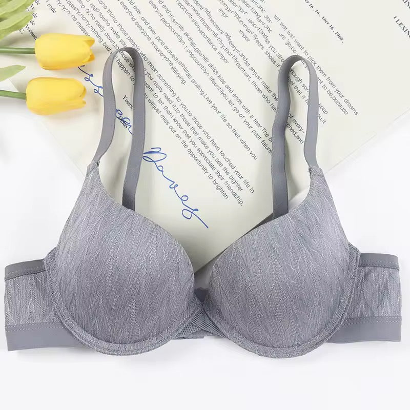 Demi Cup Padded Push-up Wired Bra