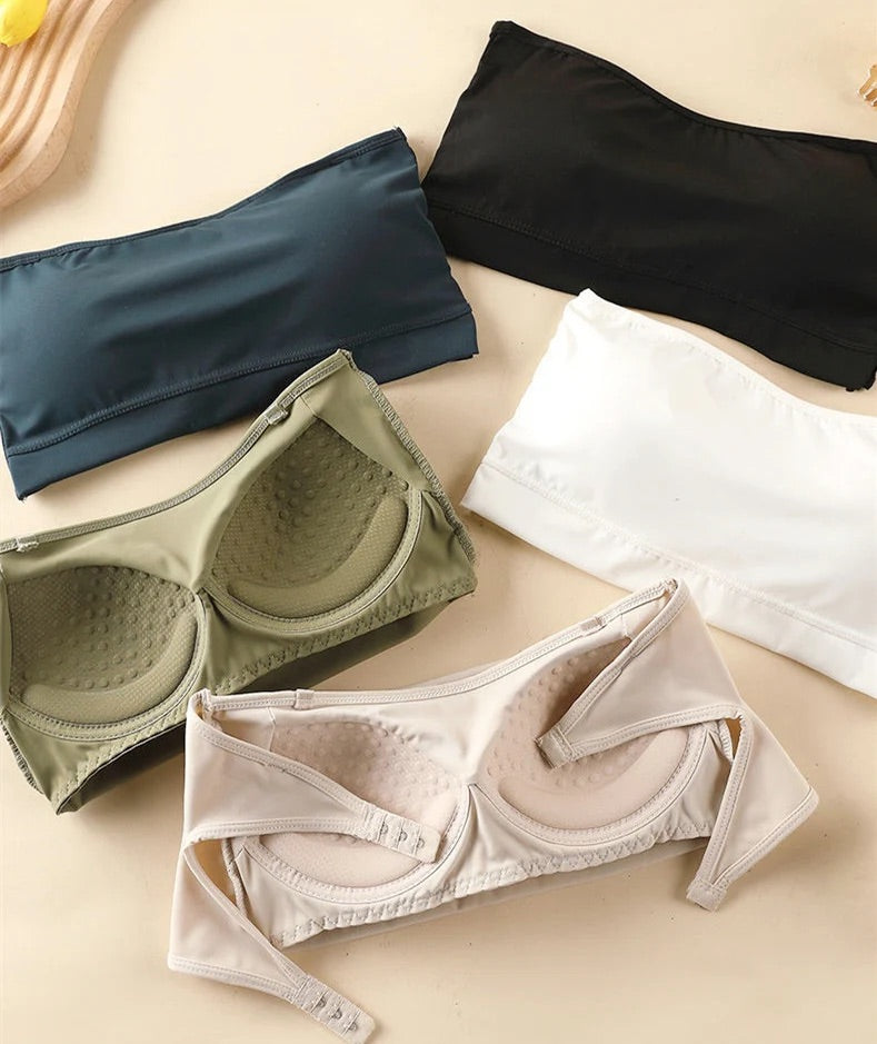 Seamless Strapless (H) Bra Free Size for (28-34) (073)