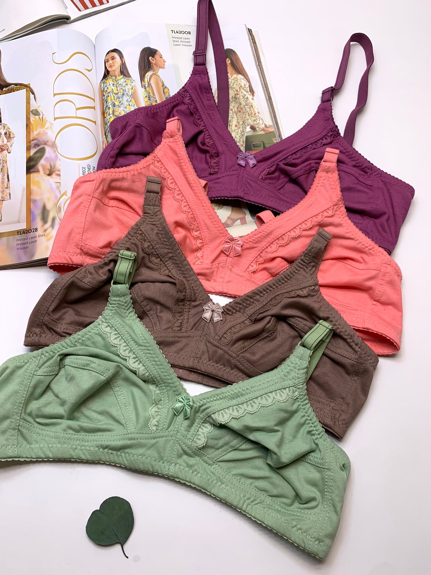 Soft Strechable Cotton Full Coverage Bra