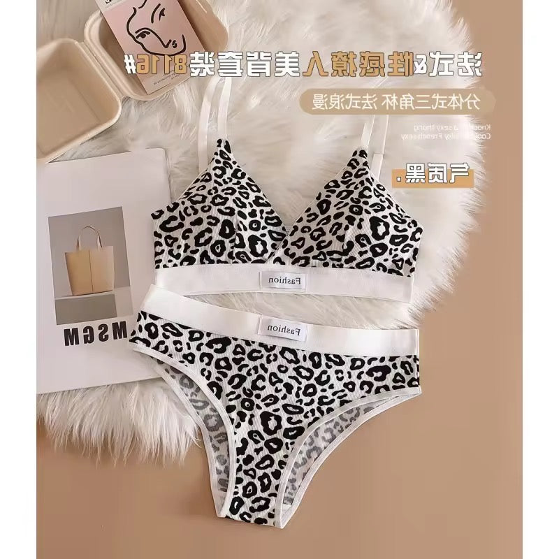 Daily Wear Flower Design Bra and Panty Set