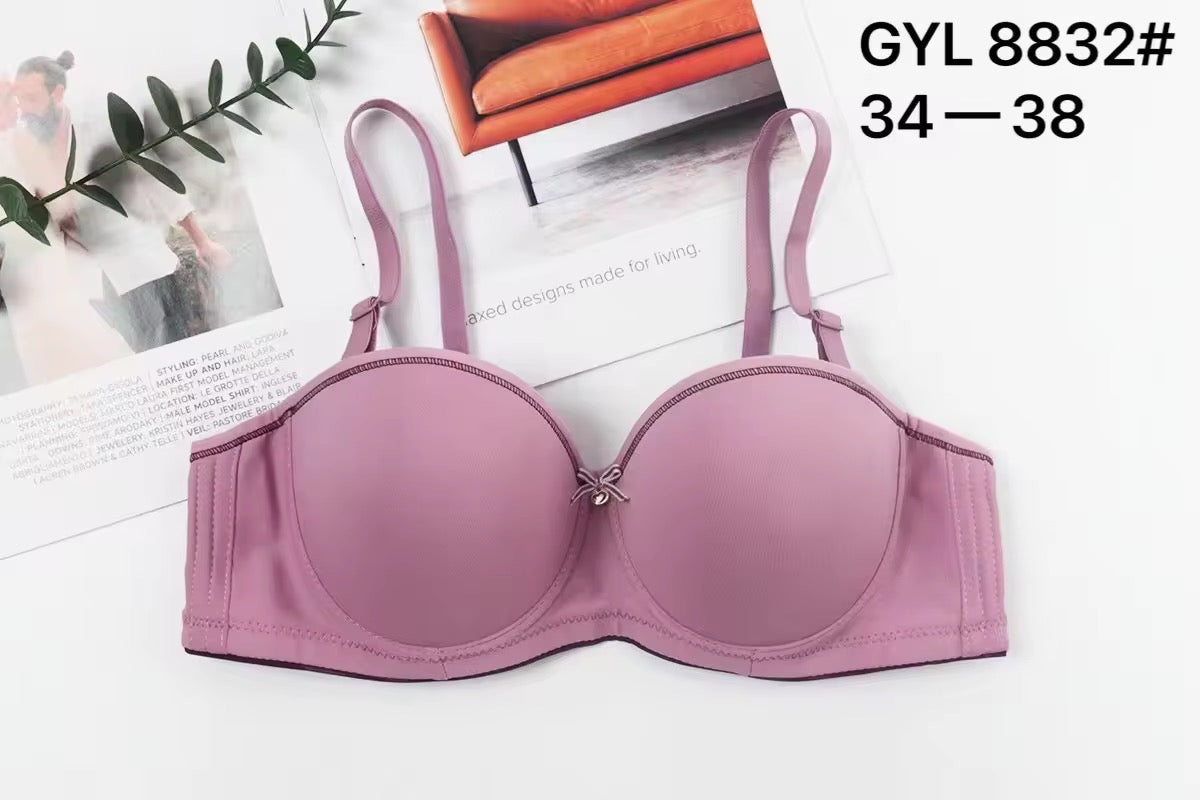High Quality Half Cup Padded Push-up Under Wired Bra