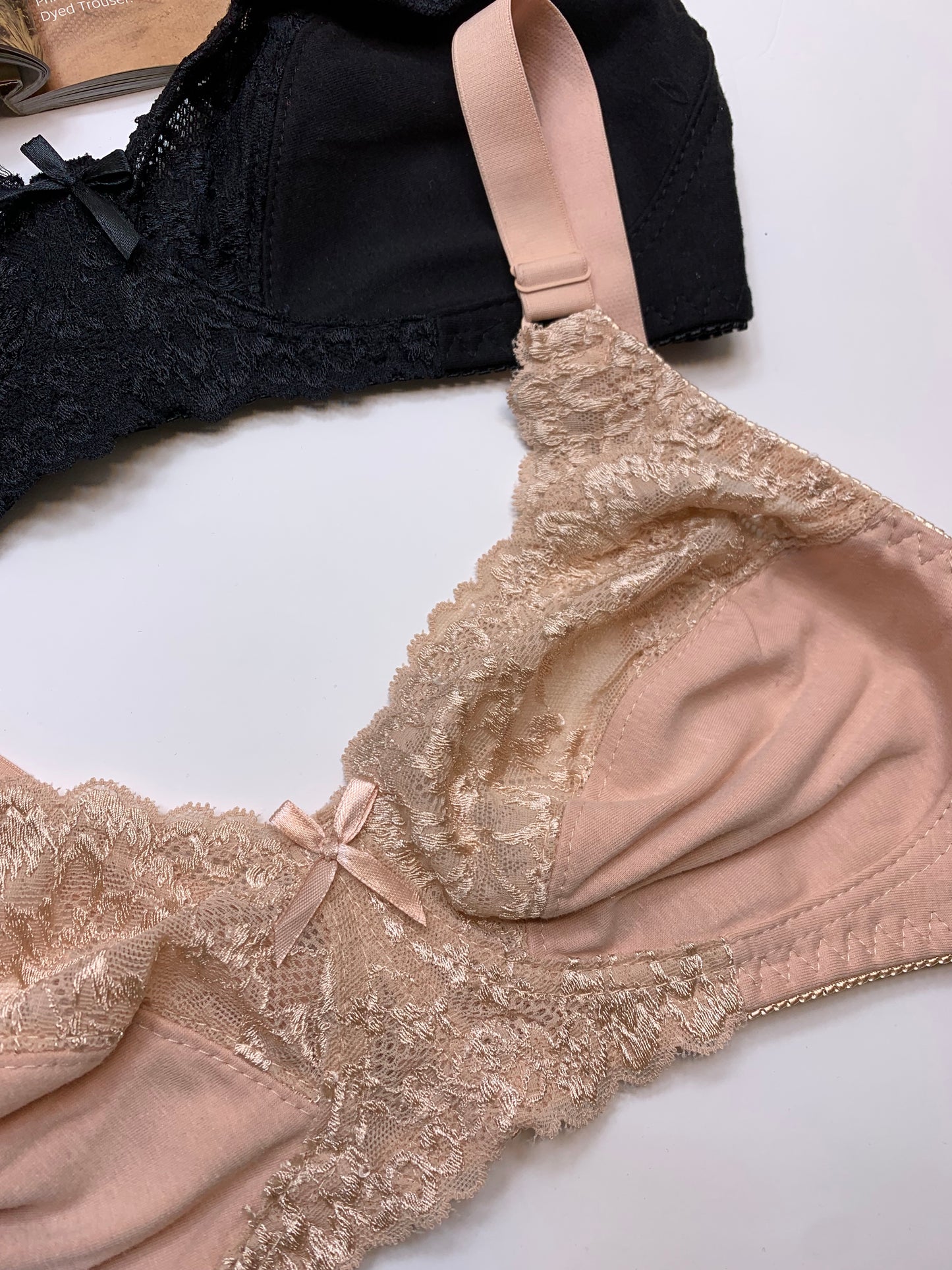 Soft Cotton Half Cup Lace Daily Wear Bra