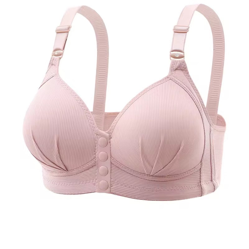 Wide Straps Front button Light Padded Bra