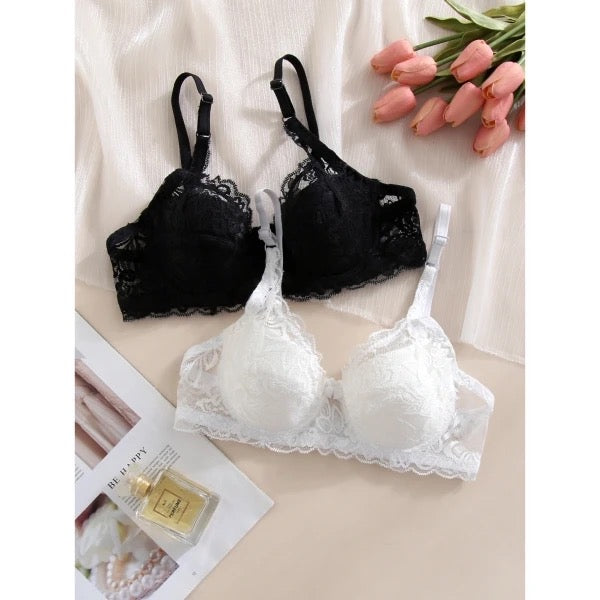 B Cup size Wired Thin Pad Full coverage Bra