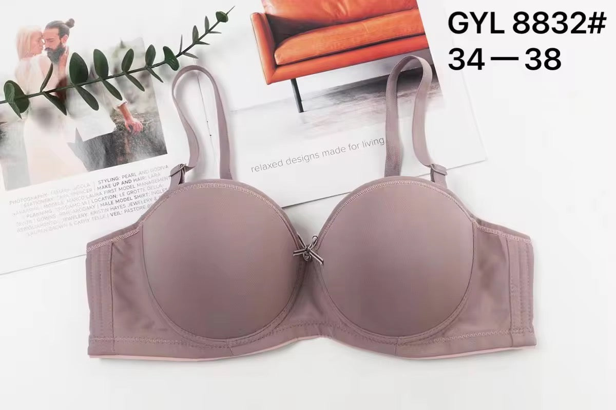High Quality Half Cup Padded Push-up Under Wired Bra
