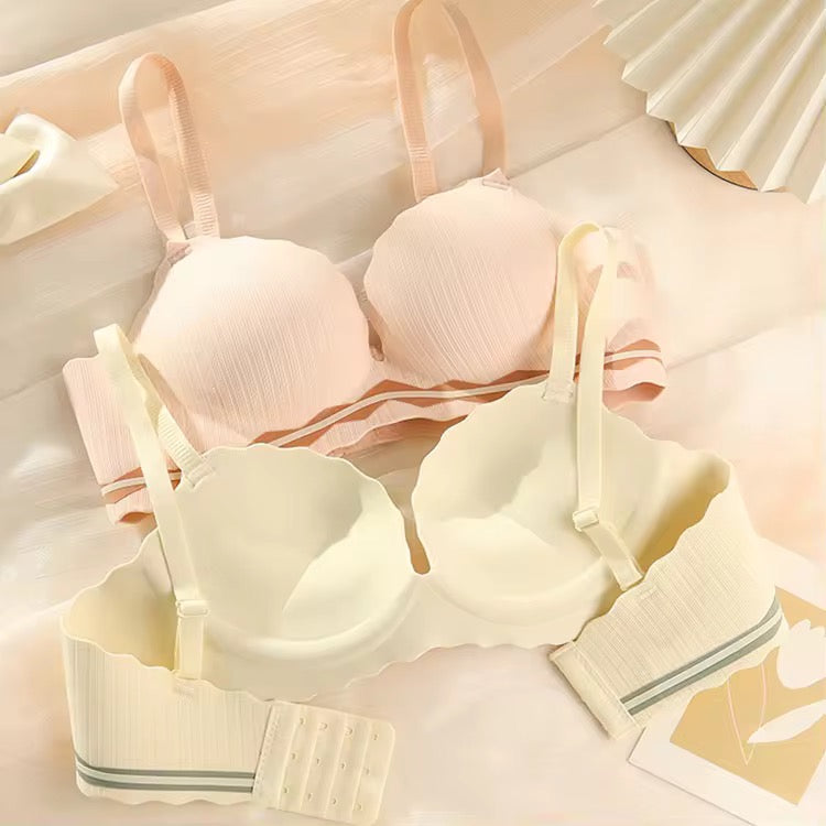 Seamless Double Padded Pushup No Wire Bra
