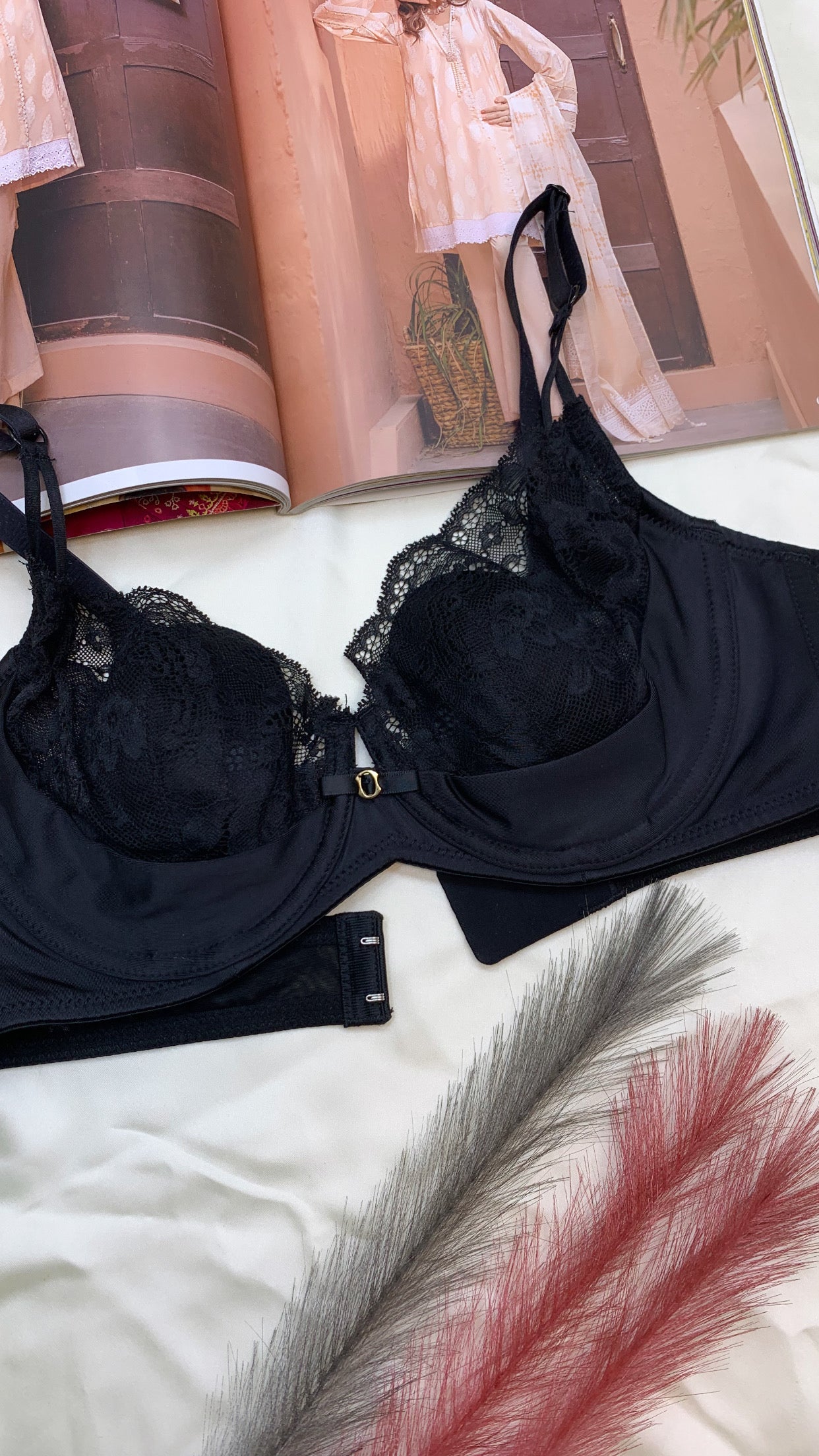 C Cupsize Seamless Wired Thin Pad Full coverage Bra