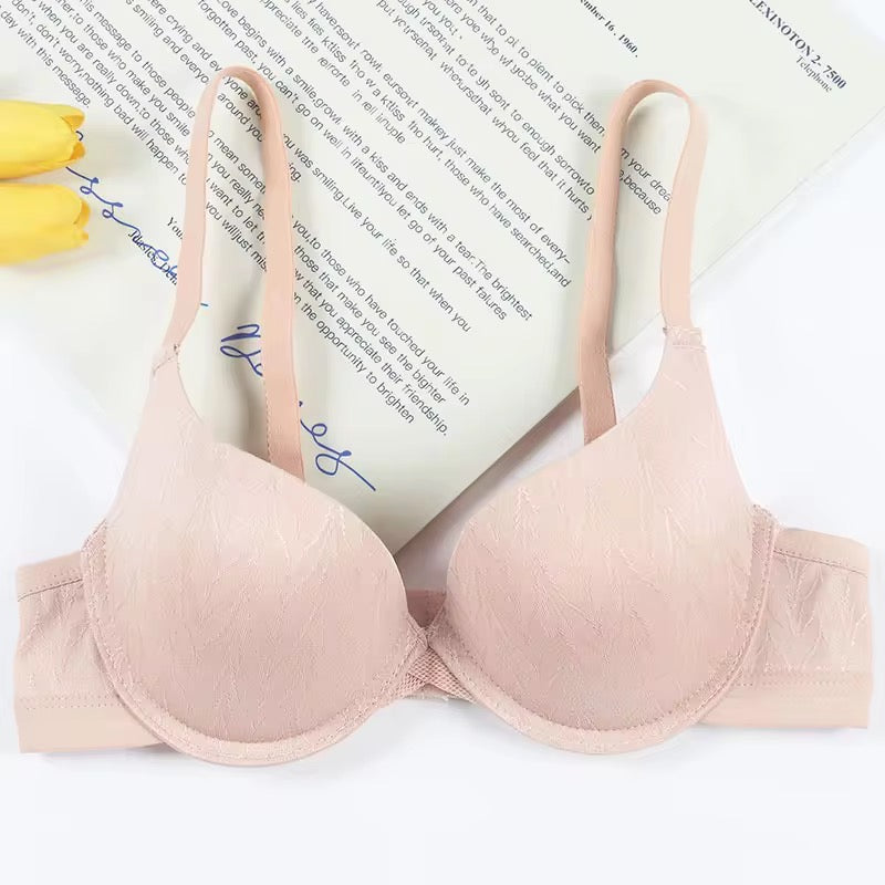 Demi Cup Padded Push-up Wired Bra