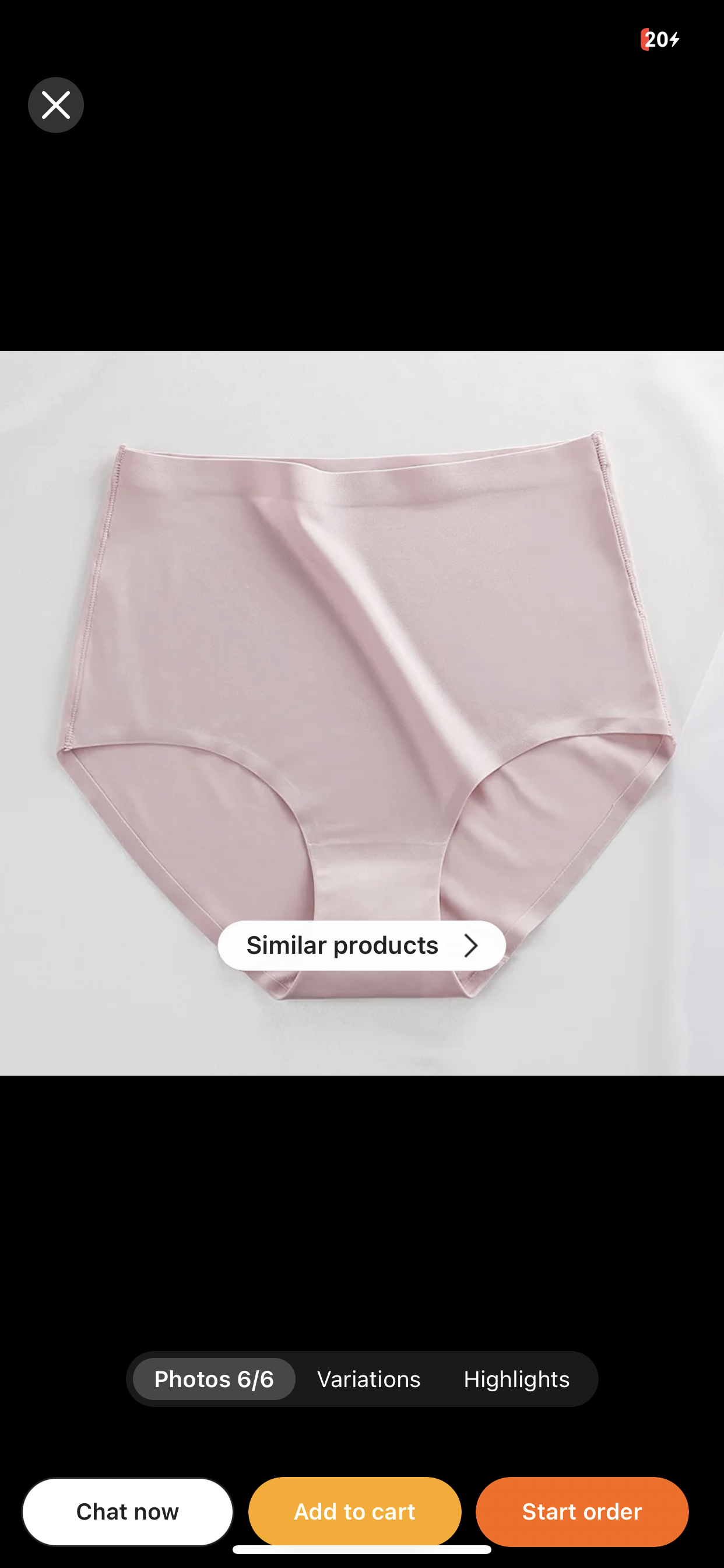 Seamless High Waist Underwears (30005)(119)