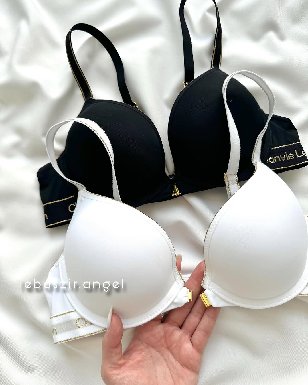 Soft Double Padded Pushup Front Buckle Wire Bra