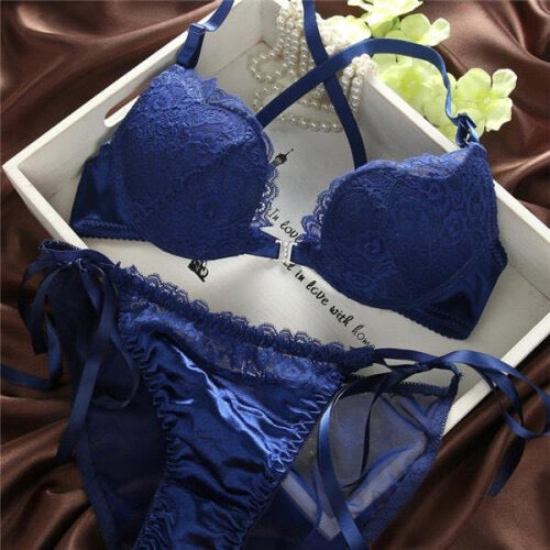 Sexy Bridal Collection Double Padded Bra Panty Set