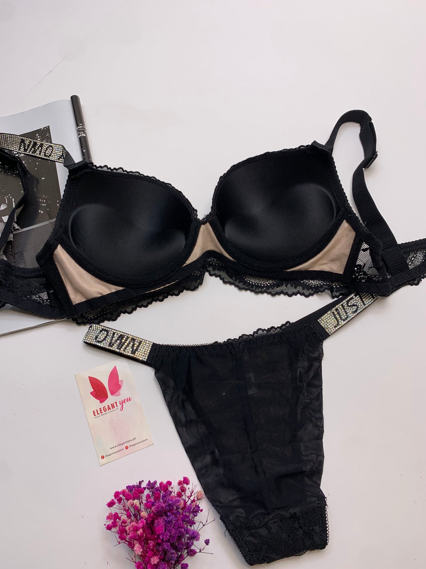 Bridal Padded Pushup Wired Bra set