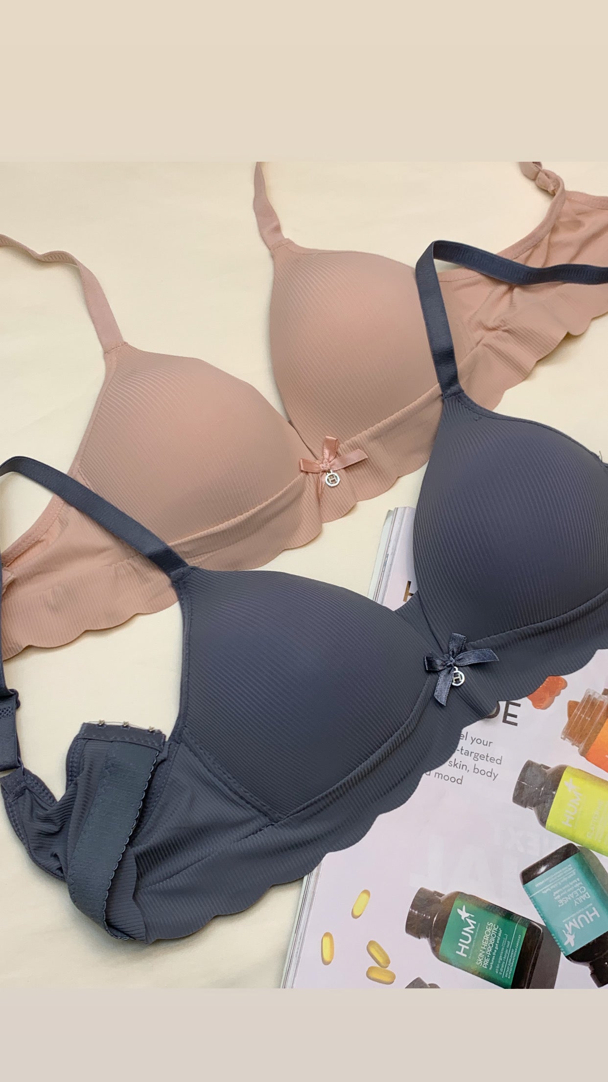 Daily wear Thin-Pad Non-Wired Seamless Bra