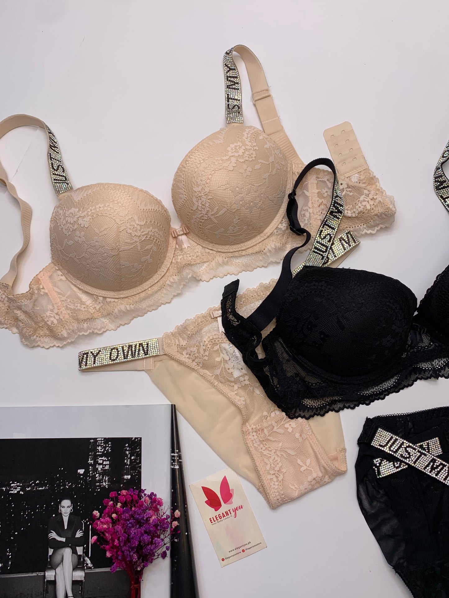Bridal Padded Pushup Wired Bra set