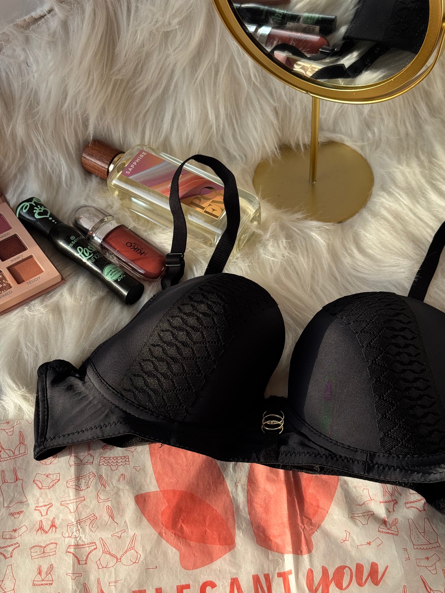 (38-42)C Full Coverage Soft Thin Pad Bra JH256(083)*