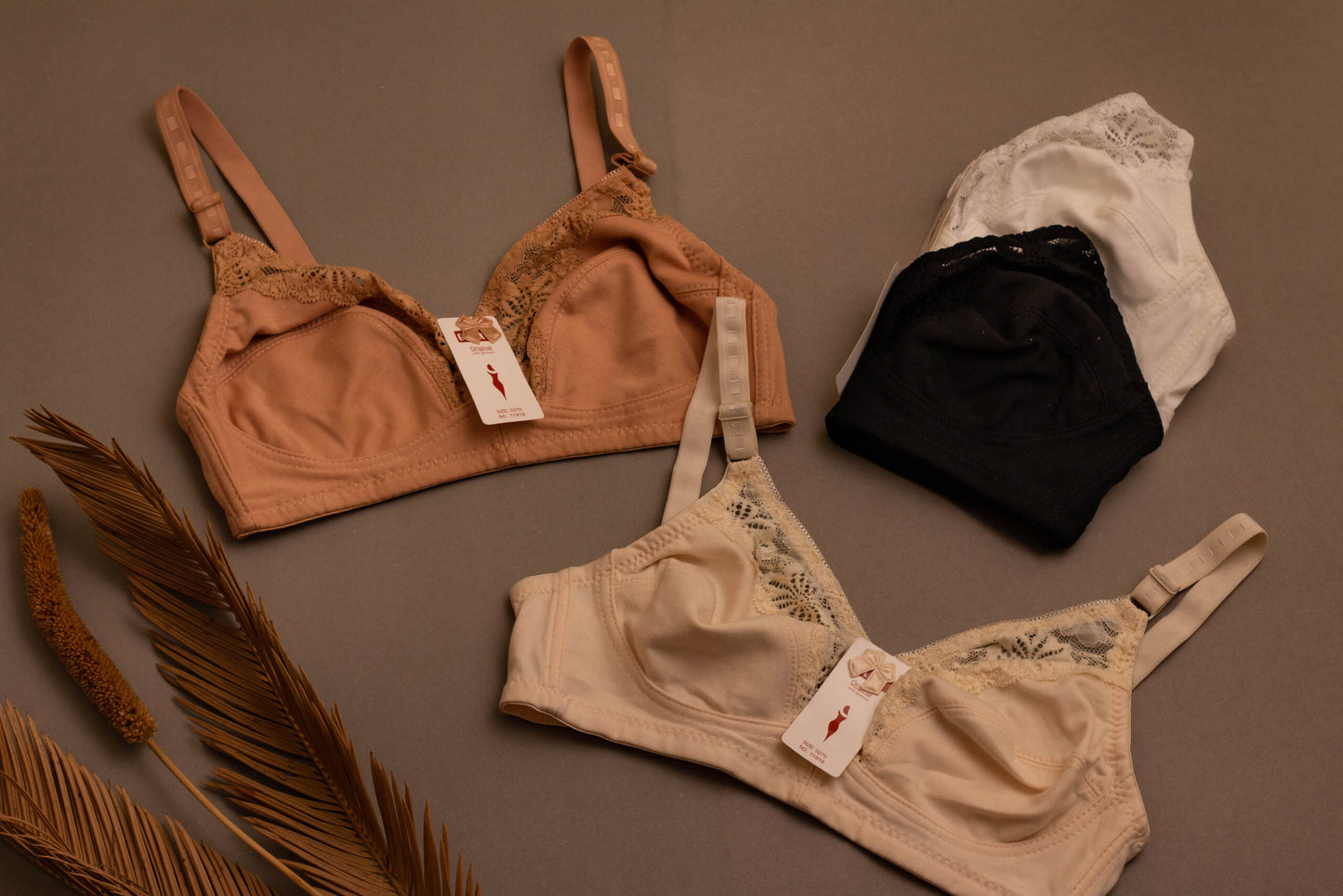 Soft Cotton Half Cup Lace Daily Wear Bra (003)