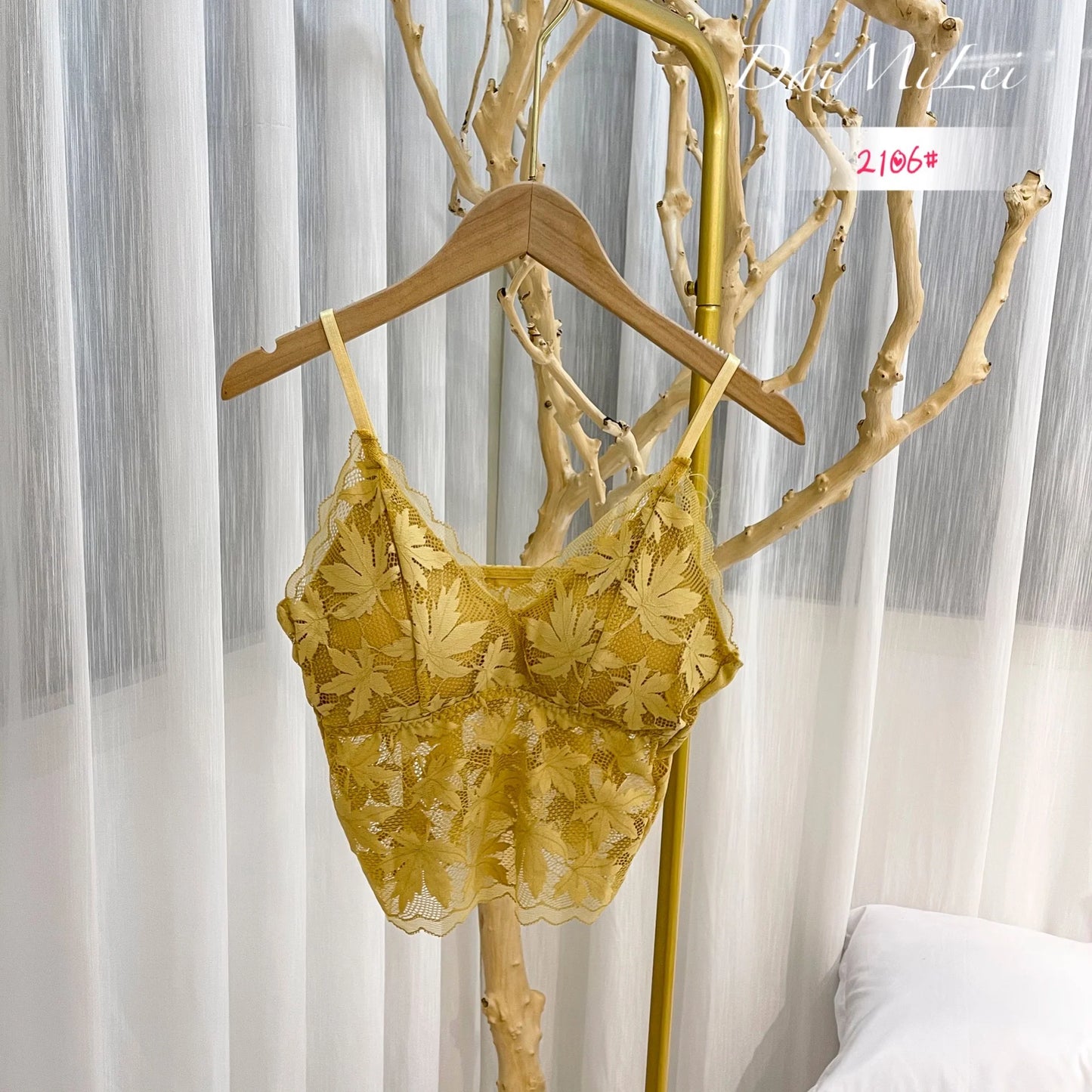 Leaf Design Fashion Tank Top