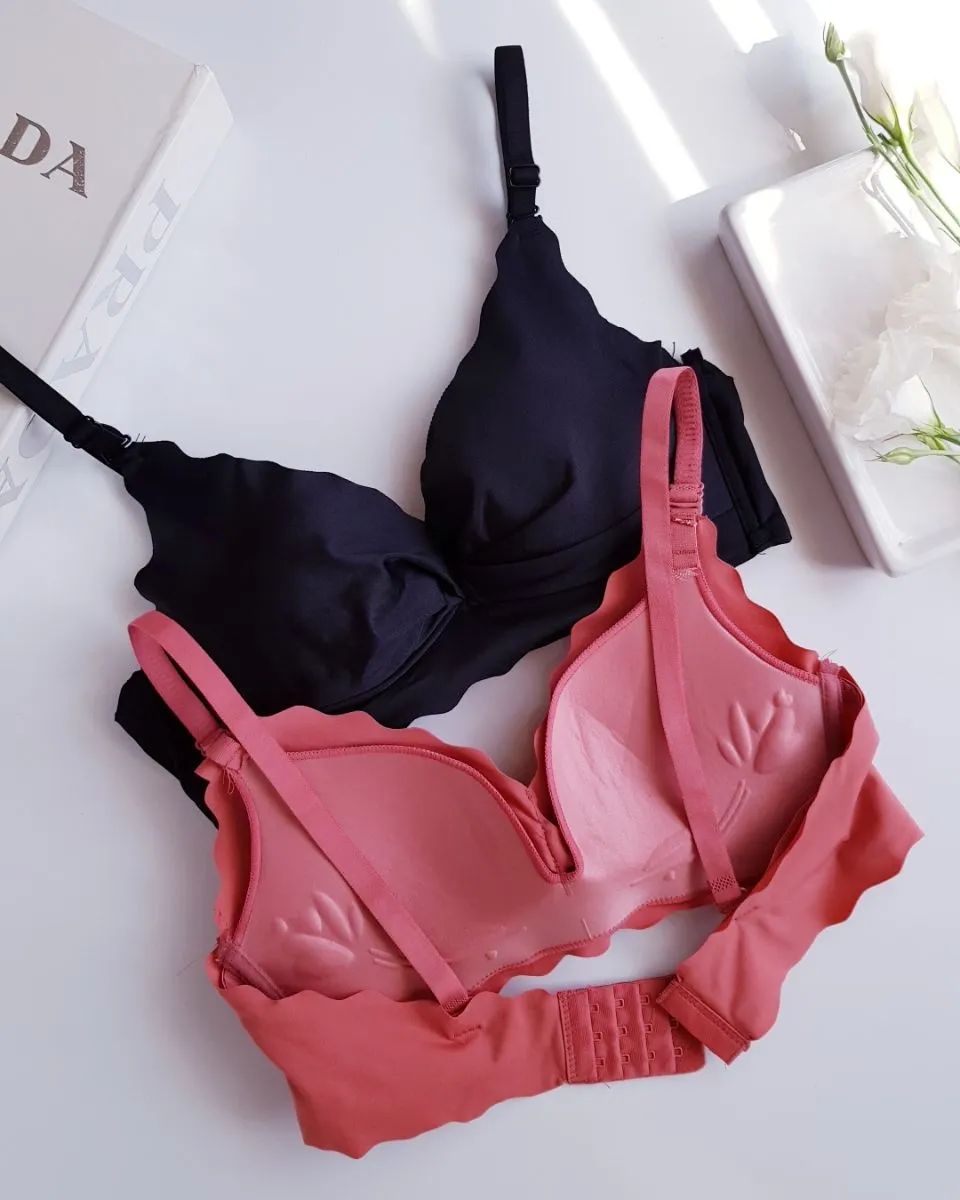 French Cup Elastane Bra (056)