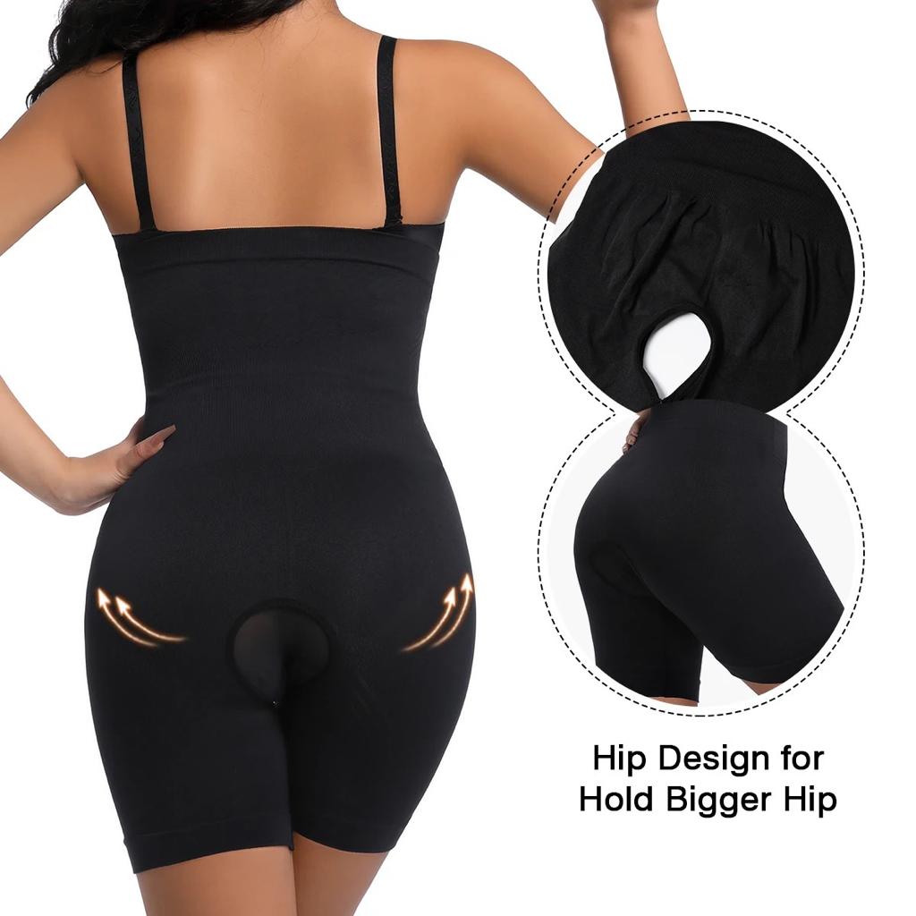 Women's High Waist With Adjustable Hooks Body-Shapping Buttocks Lifting Slim Fit Anti Glare Leggings(20014) (110)